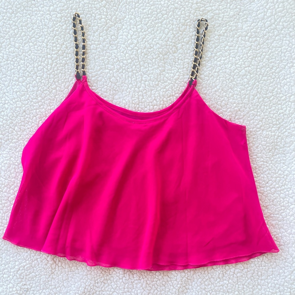 Fluorescent Neon Hot Pink XL Tank Top - Picture 2 of 8